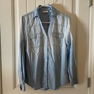 New York and Company Chambry Shirt